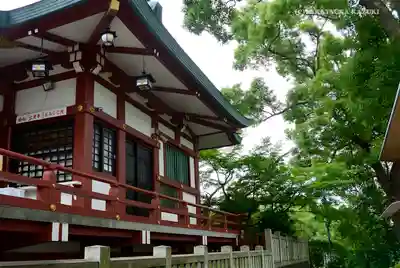 多摩川浅間神社の本殿・本堂