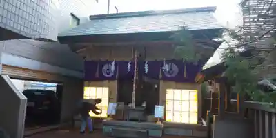 朝日神社の本殿・本堂