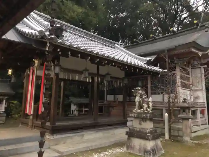 和伎坐天乃夫岐売神社の本殿・本堂