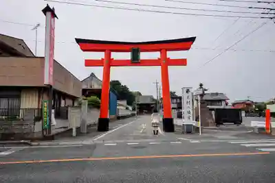 玉村八幡宮の鳥居
