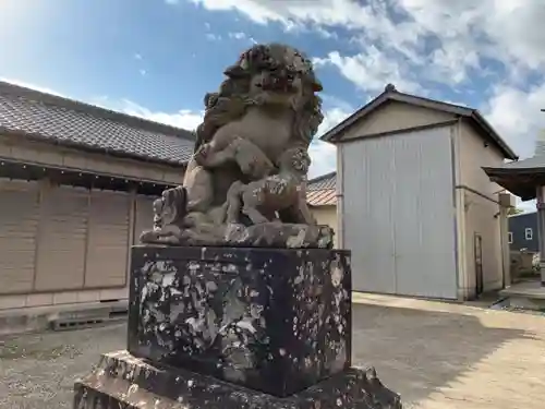 熊野神社の狛犬