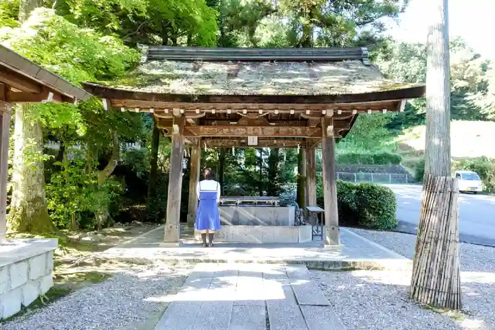 大縣神社の手水舎