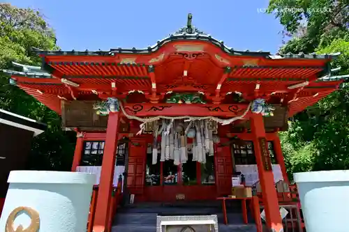 海南神社の本殿・本堂