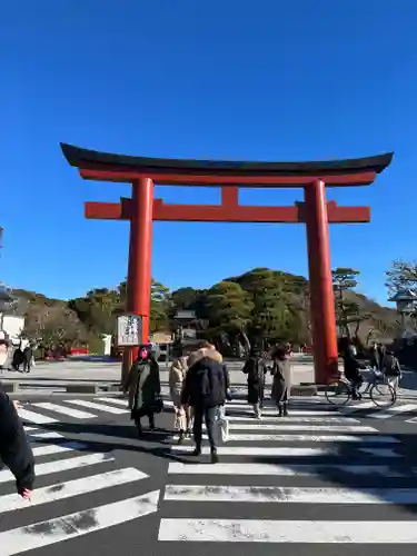 鶴岡八幡宮の鳥居