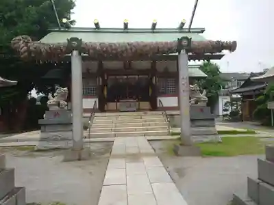 奥戸天祖神社の鳥居