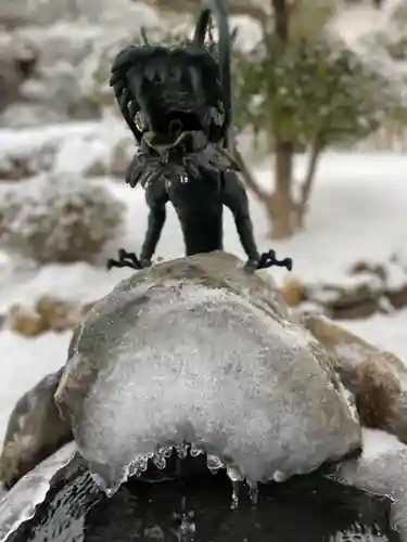 大鏑神社の手水