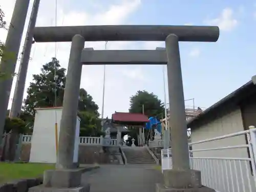 岡崎神社の鳥居