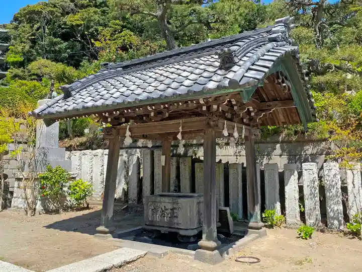 龍口寺の手水舎