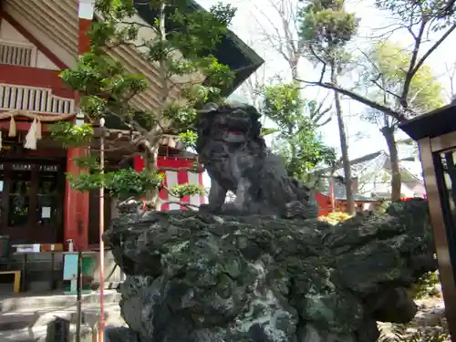 江東天祖神社の狛犬