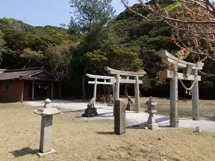 胡禄御子神社の鳥居