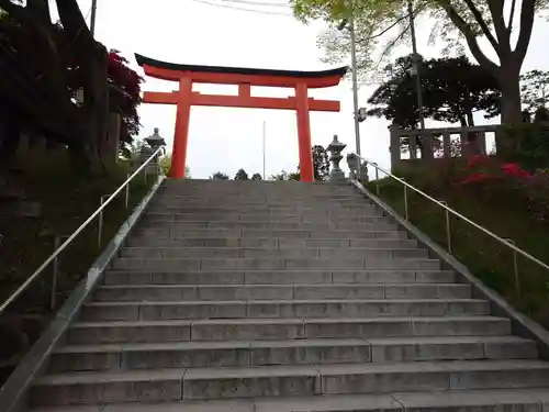 湯倉神社の鳥居