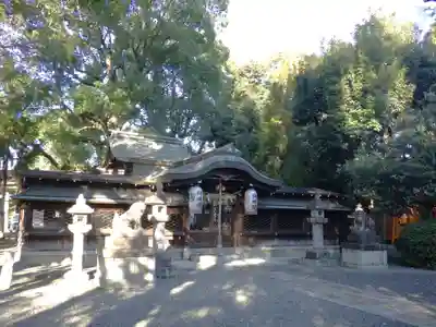 田中神社の本殿・本堂
