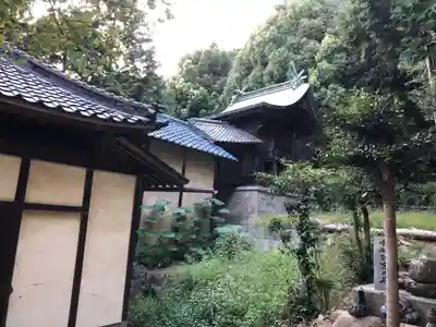 櫛梨神社の本殿・本堂