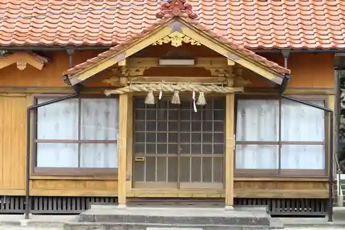 伊甚神社の本殿