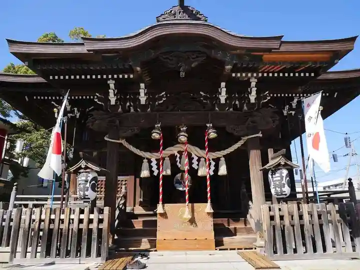 溝口神社の本殿・本堂