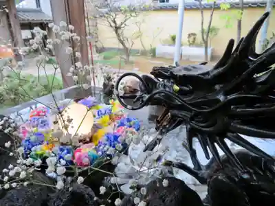 法輪寺の手水舎