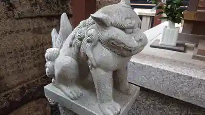 四宮神社の狛犬