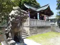 毛谷黒龍神社の狛犬