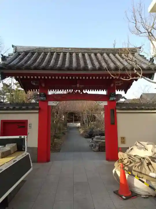 明長寺の山門・神門