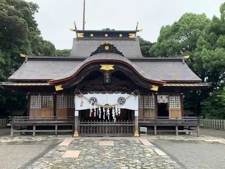 飯野八幡宮の本殿・本堂