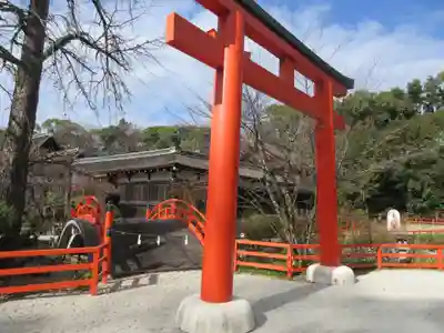 賀茂御祖神社(下鴨神社)の鳥居