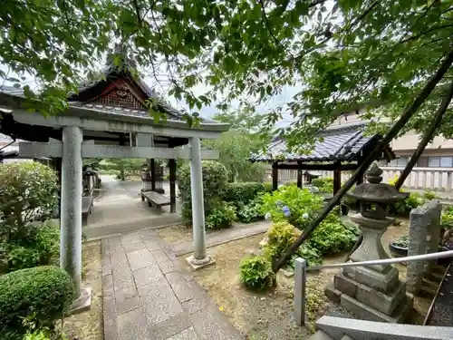 吒枳尼天（法伝寺）の鳥居