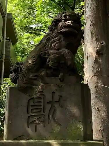 田無神社の狛犬