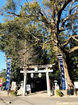 比木神社の鳥居