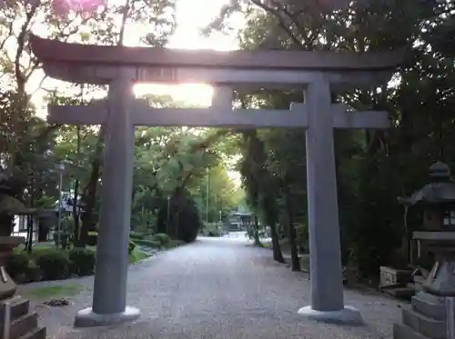 大和神社の鳥居