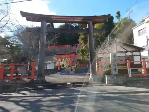 建勲神社の鳥居