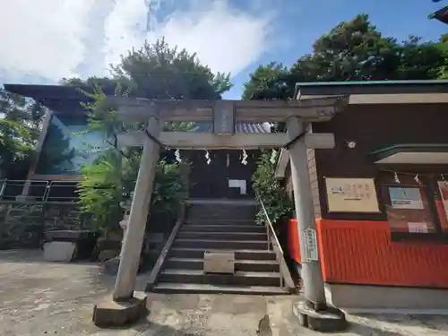 海南神社の鳥居