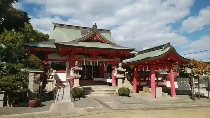 奈加美神社の本殿・本堂
