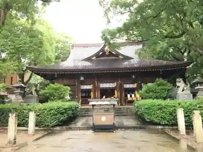 若宮八幡社の本殿・本堂