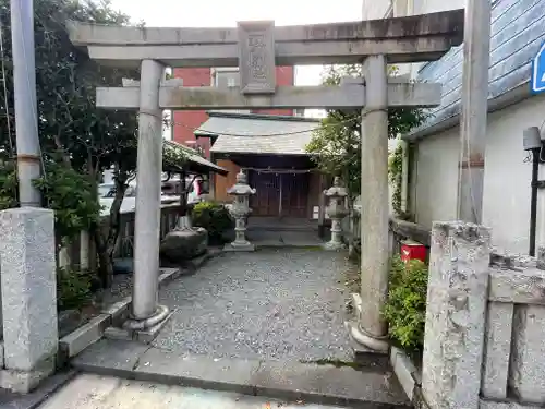 秋葉神社の鳥居