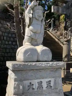 品川神社の像