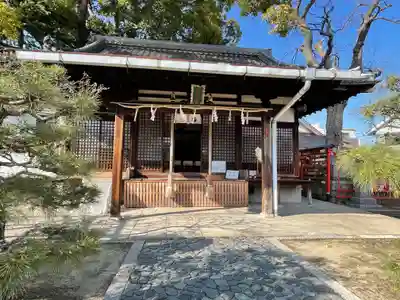 難波熊野神社の本殿・本堂