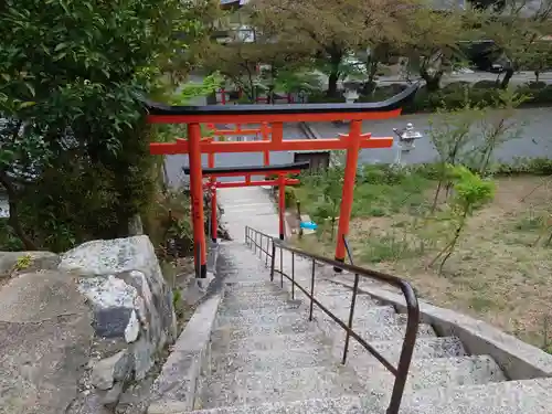 建勲神社の鳥居