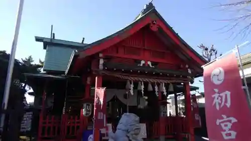 葛飾氷川神社の本殿