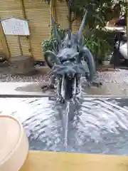 蛇窪神社の手水