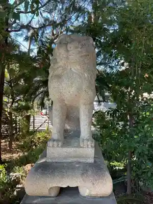 伊奴神社の狛犬