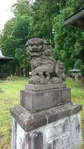 白子神社の狛犬