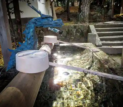 杉森神社の手水舎