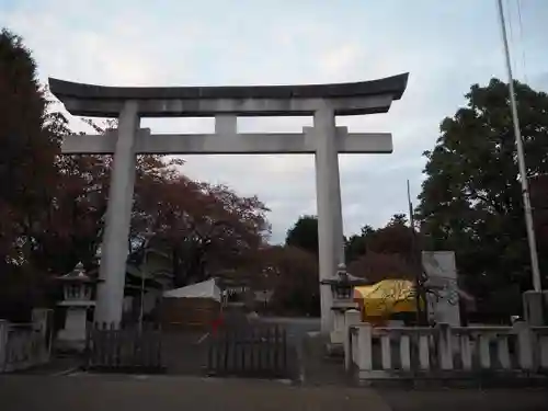 新町御嶽神社の鳥居