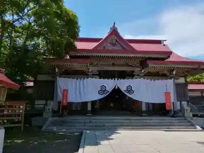 釧路一之宮 厳島神社の本殿・本堂