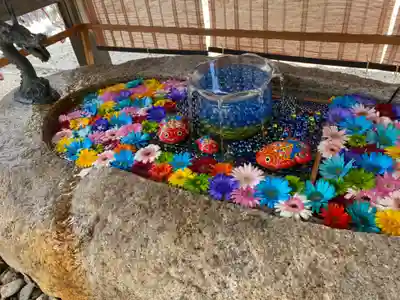 金井神社の手水舎