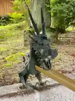 諏訪大社上社前宮の手水舎