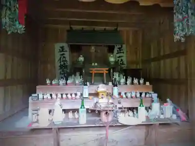 城守稲荷神社の本殿・本堂