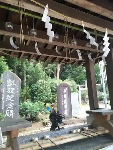 姉埼神社の手水舎