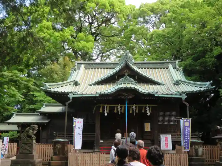 代々木八幡宮の本殿・本堂