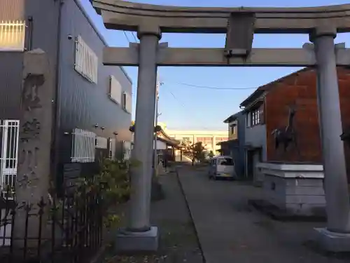 簸川神社の鳥居